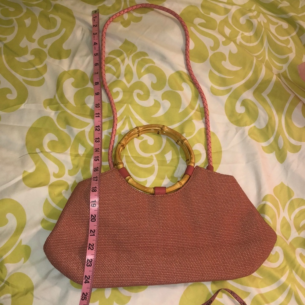 🌷Amanda Smith Salmon Pink Purse - Picture 7 of 8